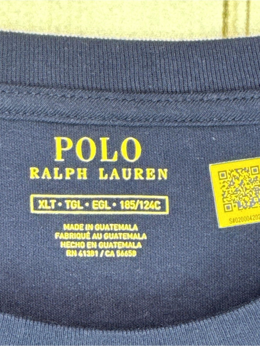 Polo Ralph Lauren Shirt Mens XLT Blue POLO Logo Graphic Tee Big Tall NWOT - Picture 10 of 13